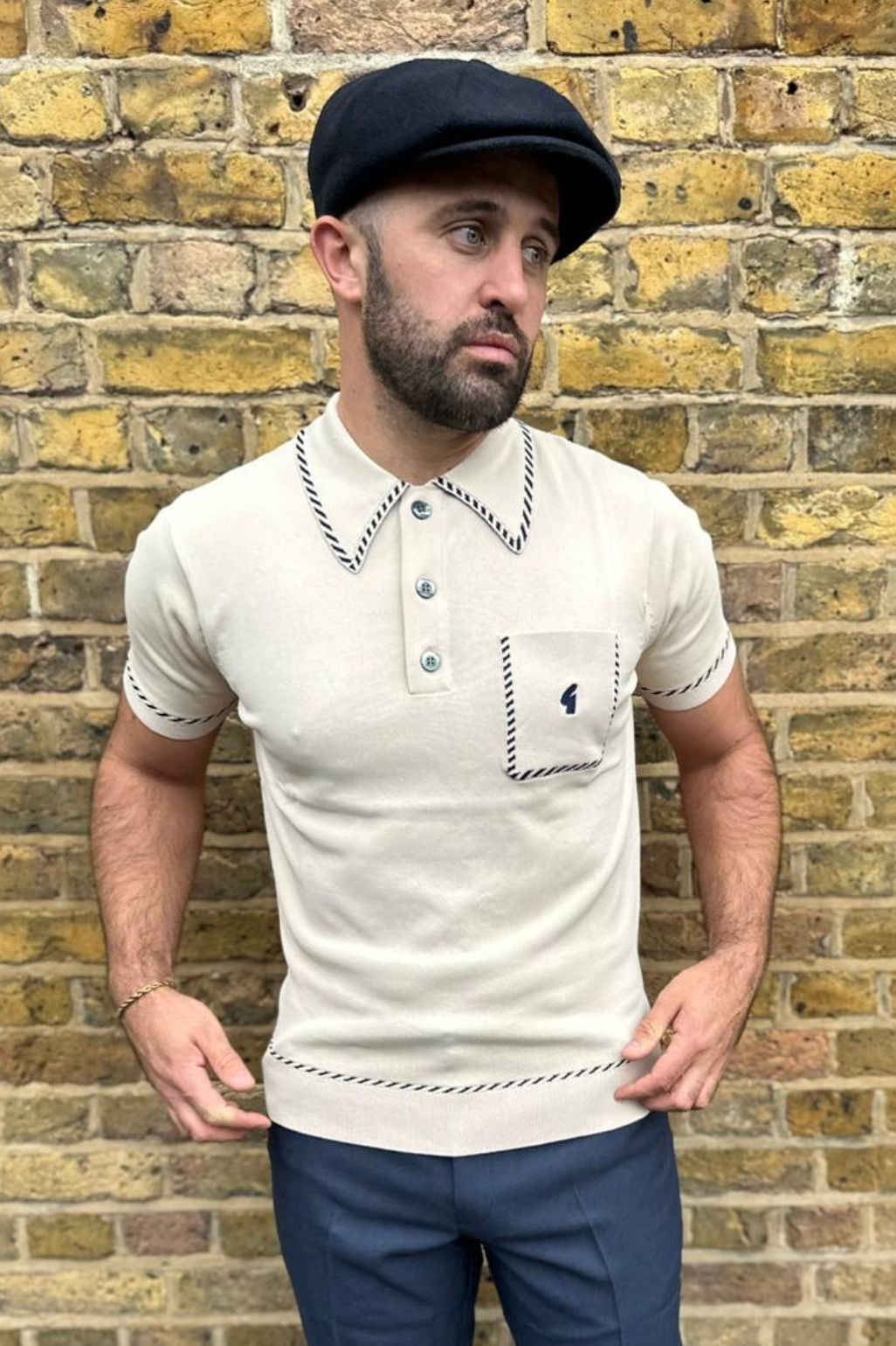 Archive Routledge Linen - Polo Knit