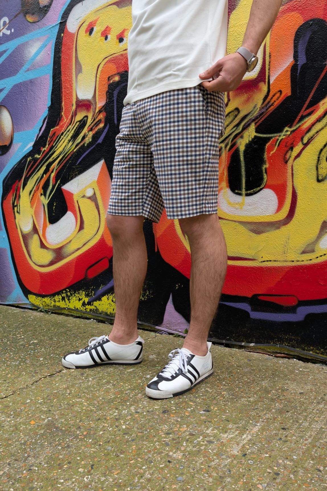 Ivan Check Mid House Check - Shorts