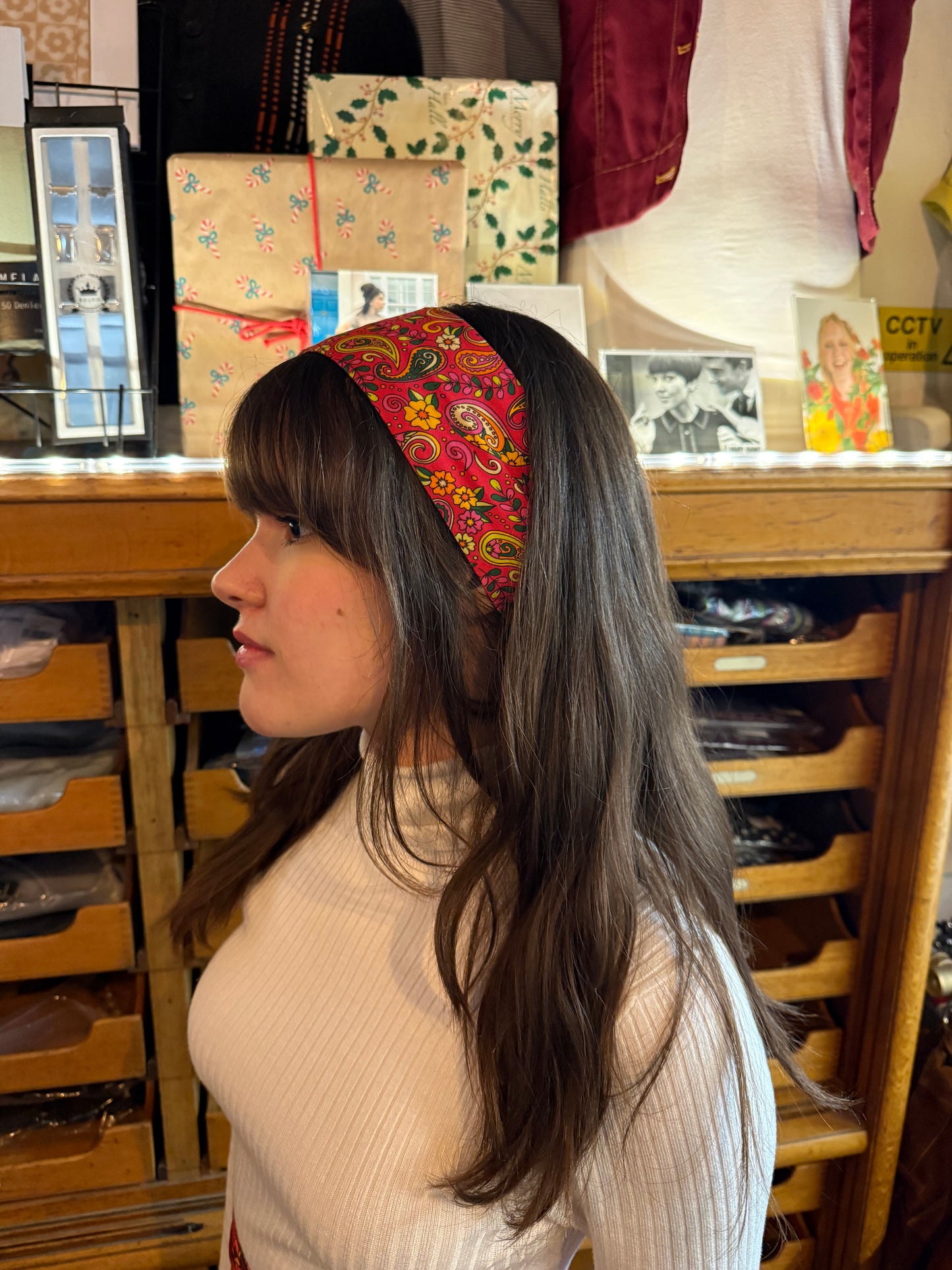 Exclusive 'Dolly' Paisley Daze Pink - Scarf