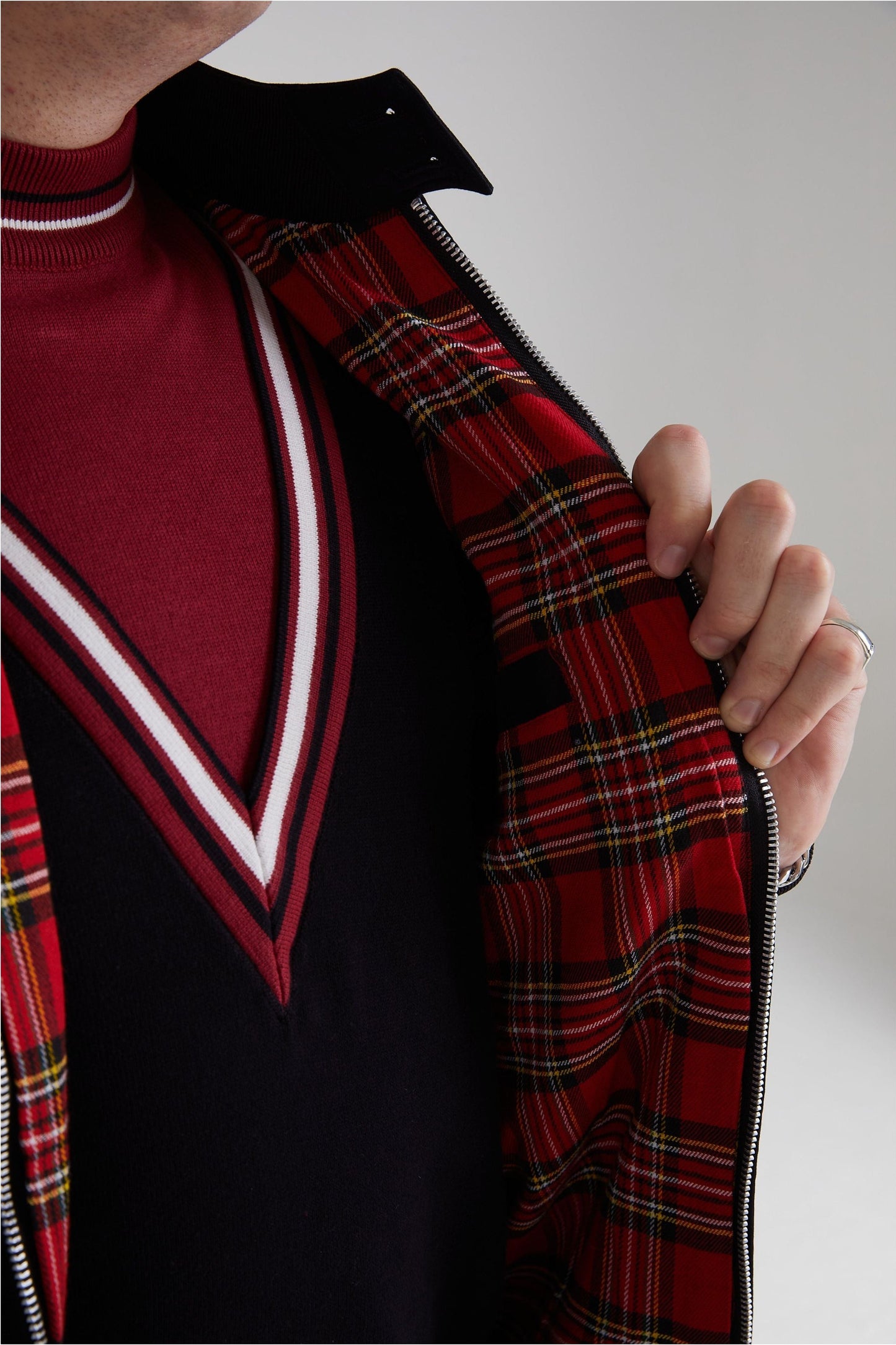 Men's Black - Harrington Jacket