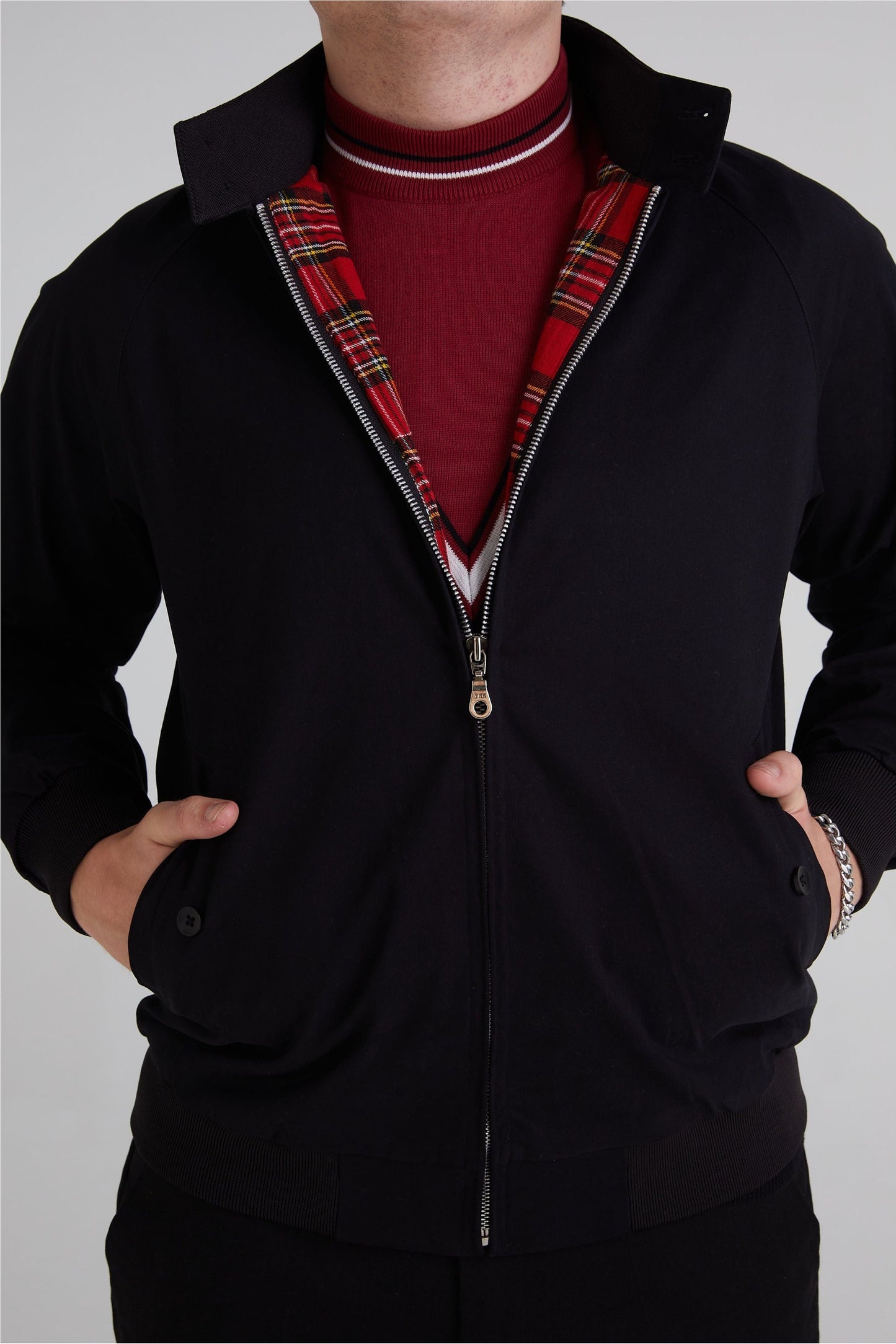 Men's Black - Harrington Jacket