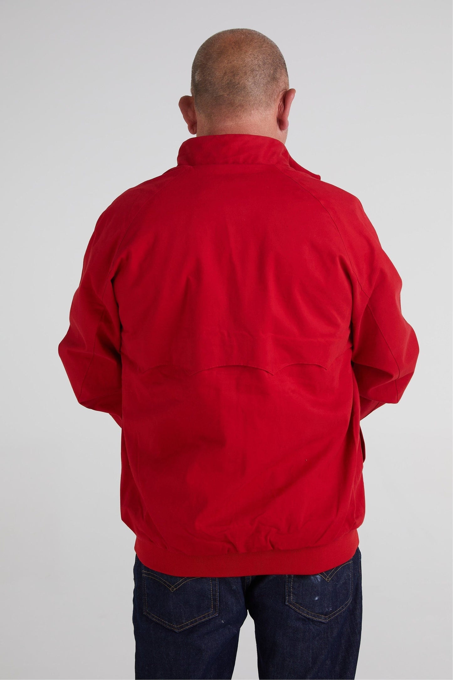 Men's Cherry Red - Harrington Jacket