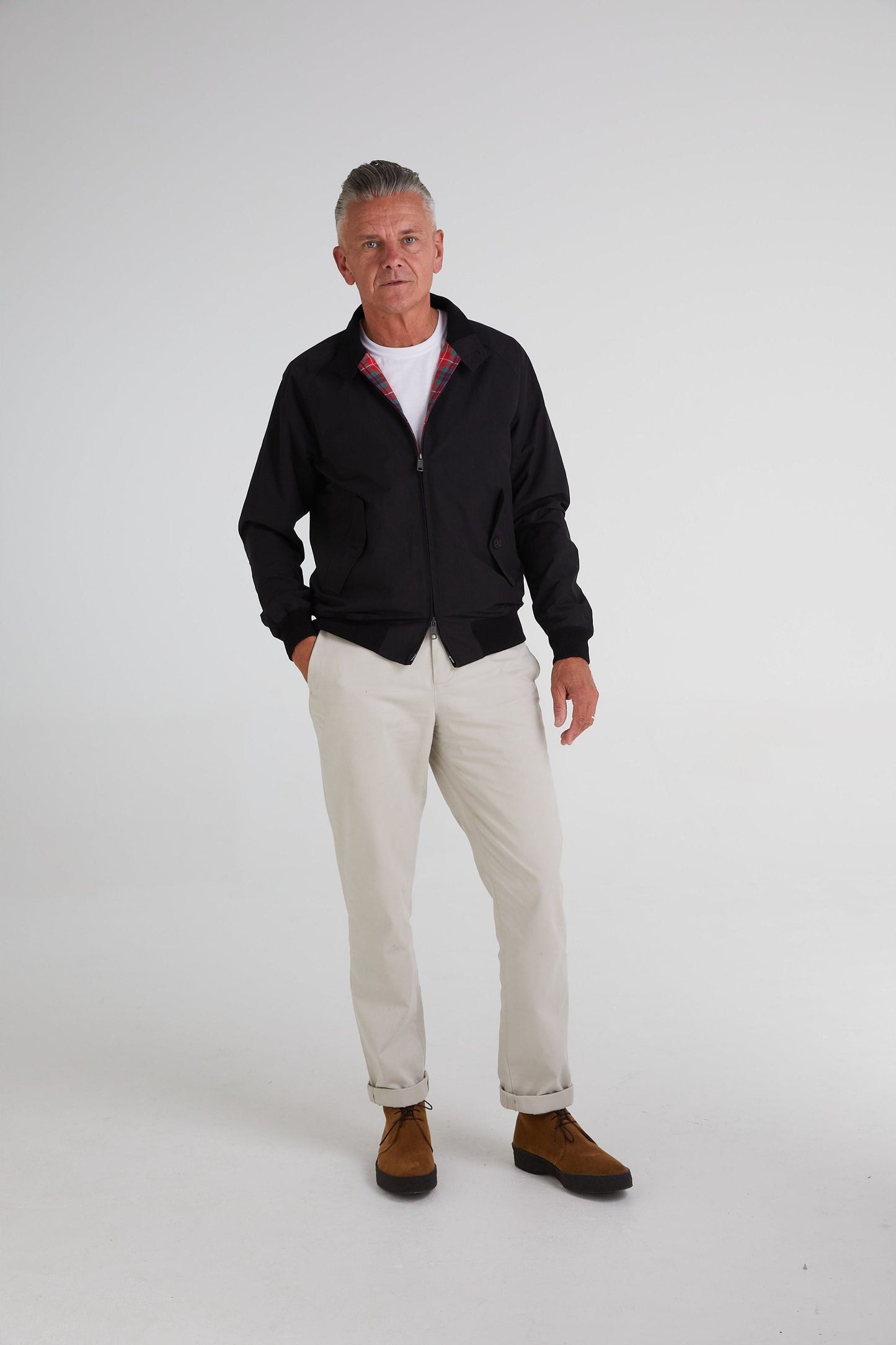 G9 Modern Classic Black - Harrington Jackets