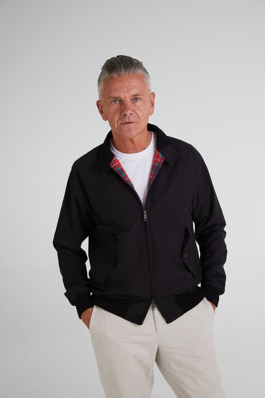 G9 Modern Classic Black - Harrington Jackets