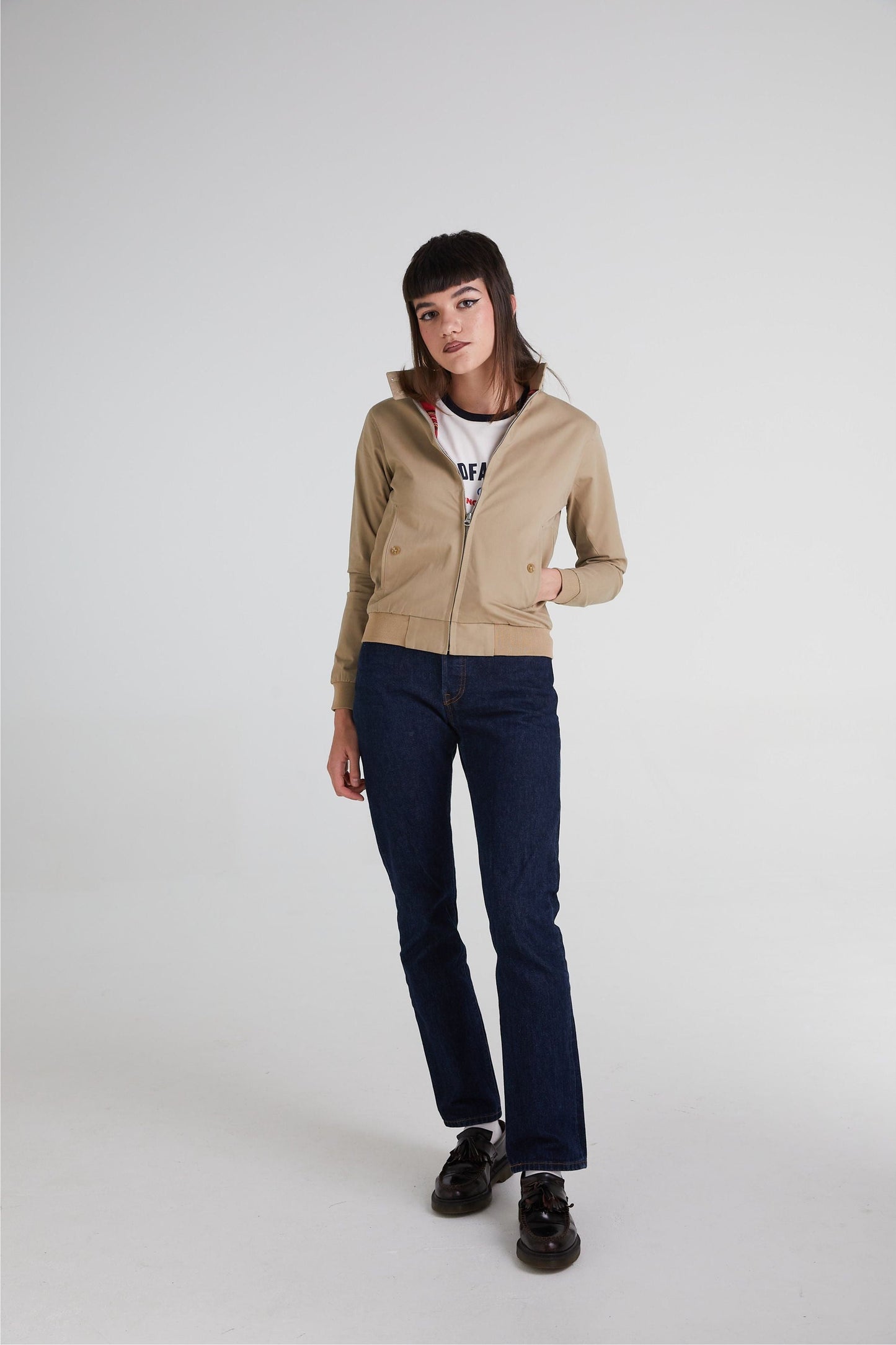 Women's Stone - Harrington jacket