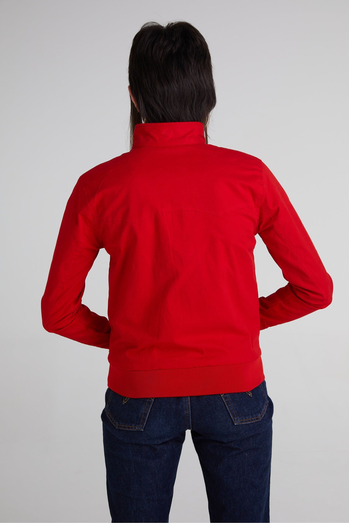 Women's Cherry Red - Harrington Jacket