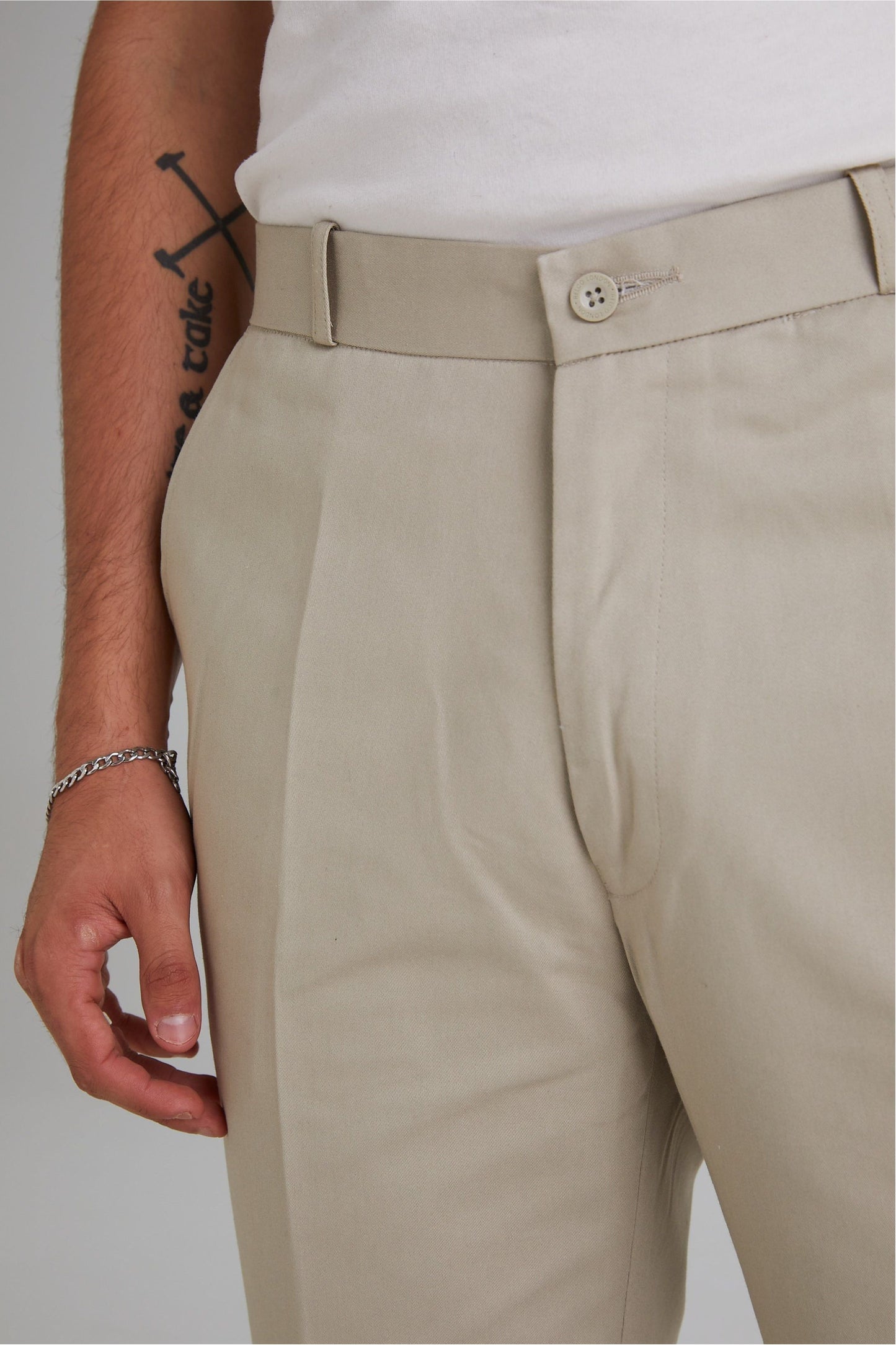 Sta Press Khaki - Trousers
