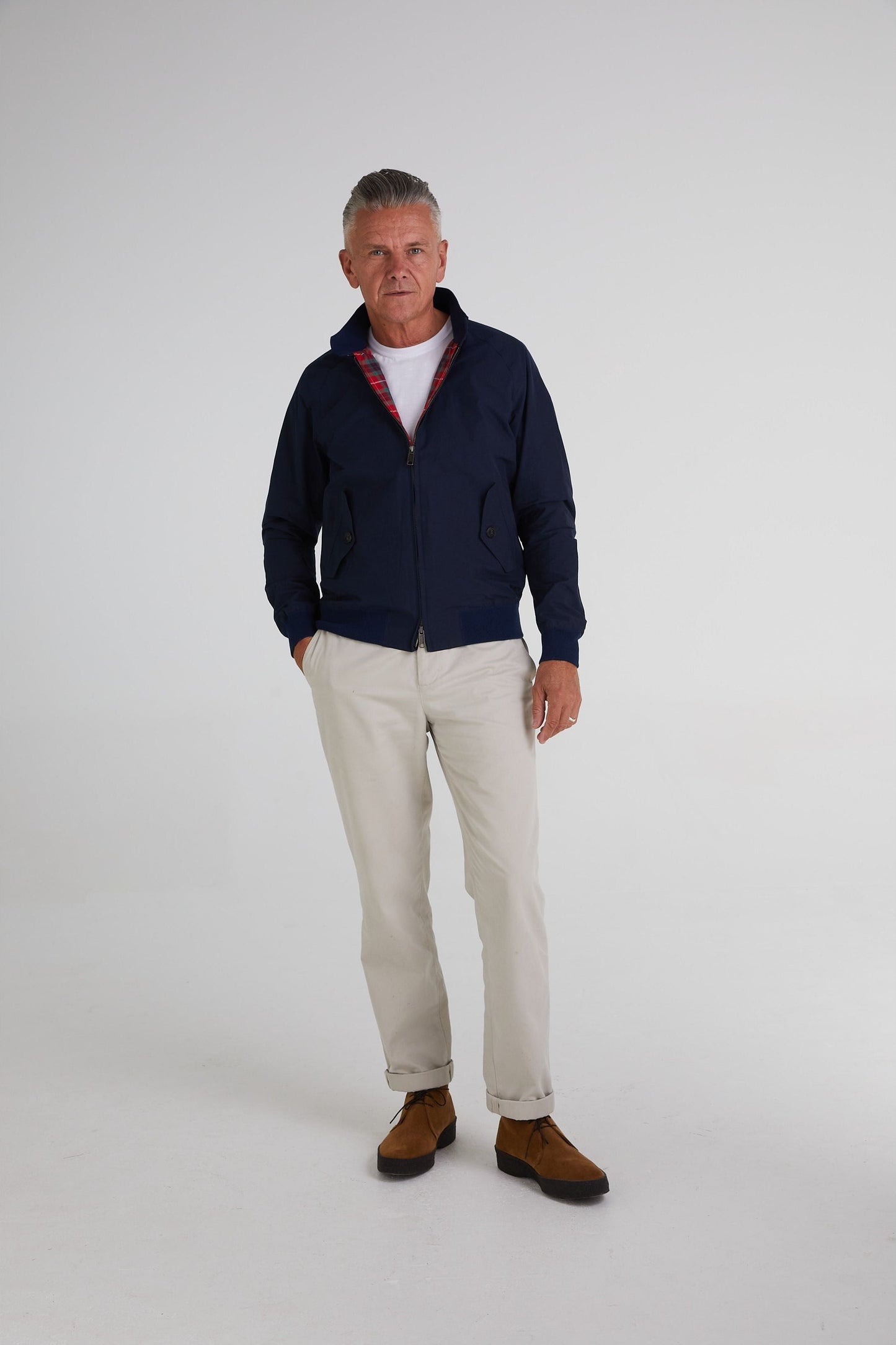 G9 Modern Classic Navy - Harrington Jacket