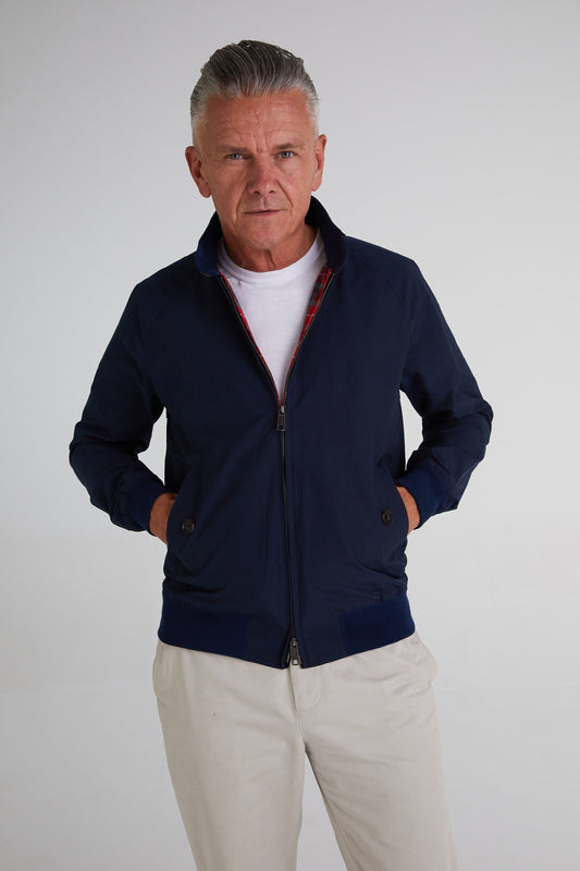 G9 Modern Classic Navy - Harrington Jacket
