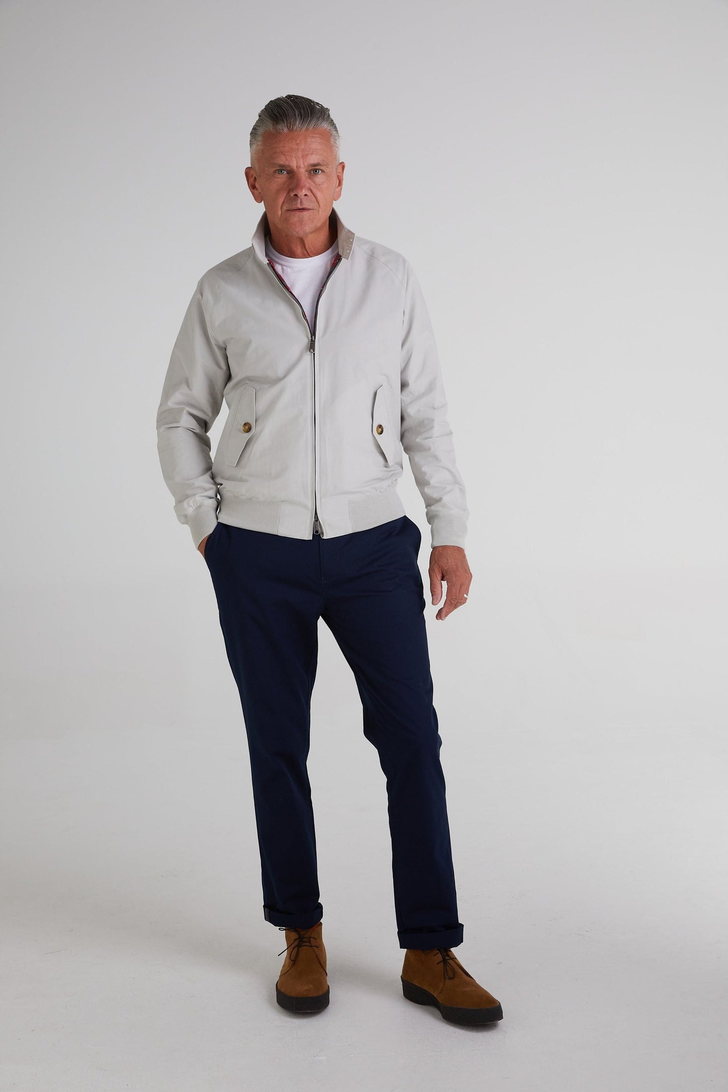 G9 Modern Classic Mist - Harrington Jacket