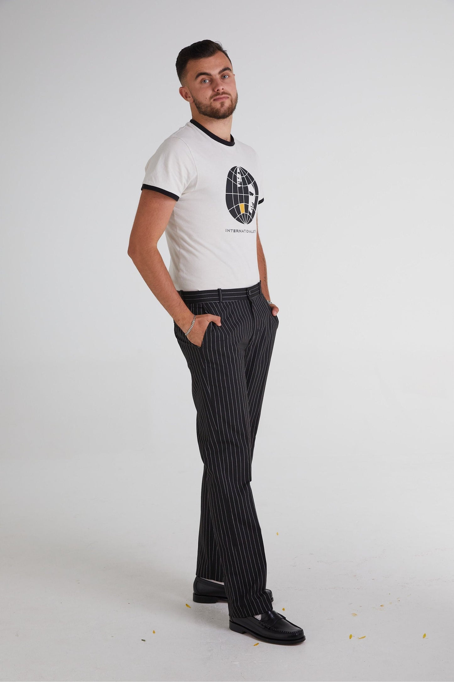 Sta Press Vintage Pinstripe - Trousers