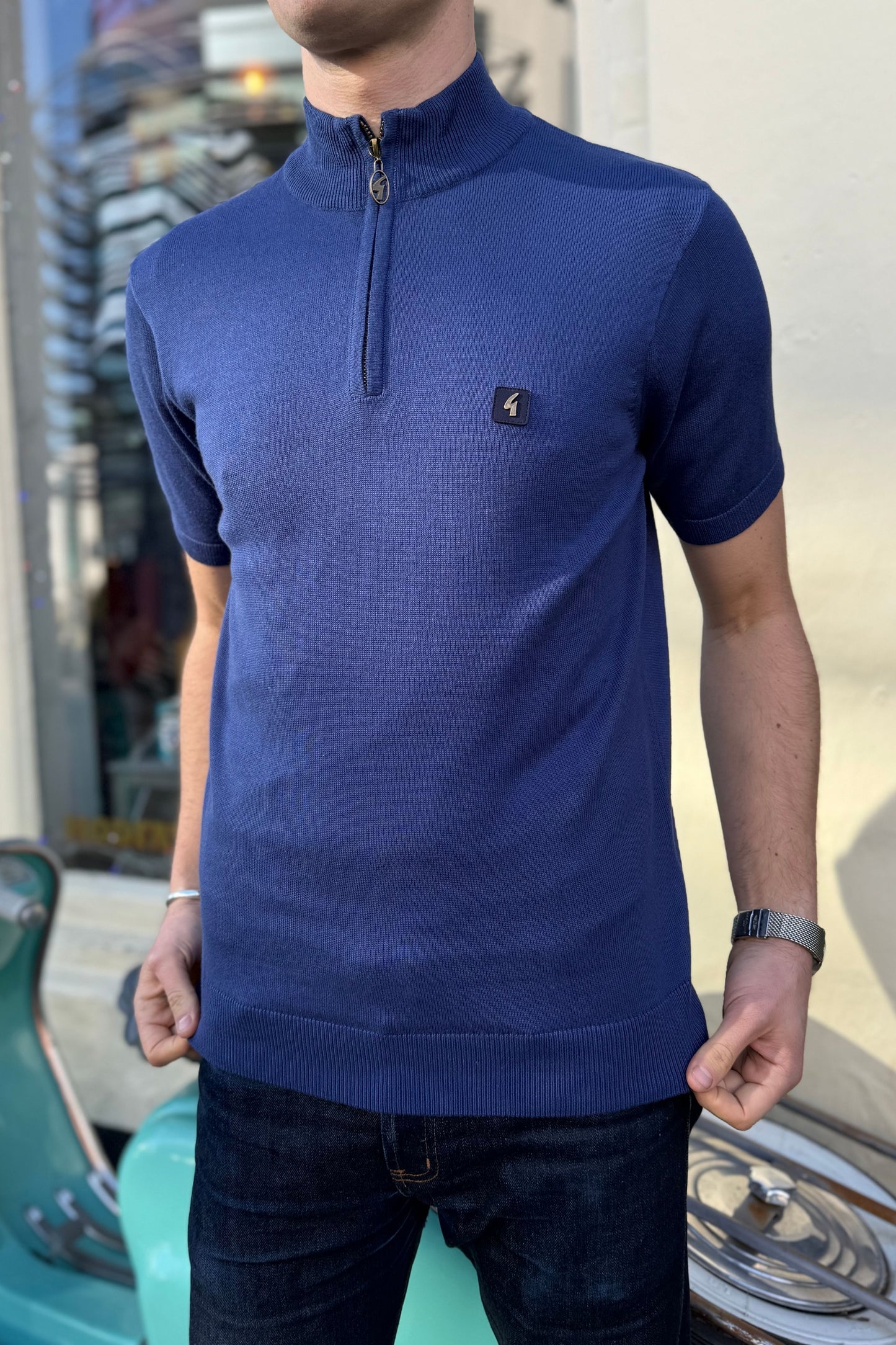 Lasso Delft - Mock Turtle Neck
