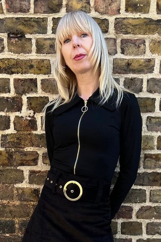 Jagger Dagger Collar Black - Shirt