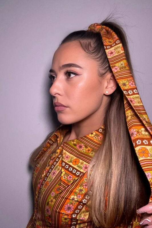 Exclusive 'Dolly' Summer of Love Stripe - Scarf