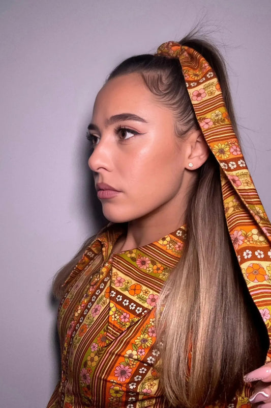 Exclusive 'Dolly' Summer of Love Stripe - Scarf