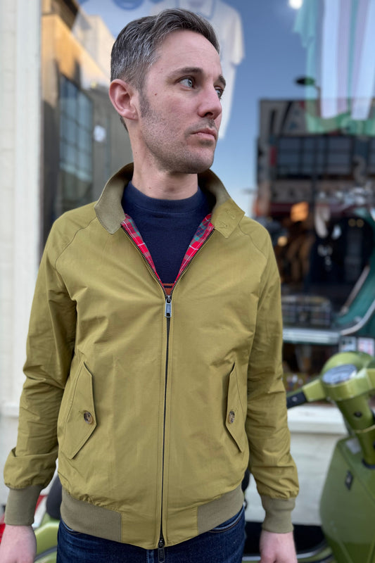 G9 Modern Classic Moss - Harrington Jacket