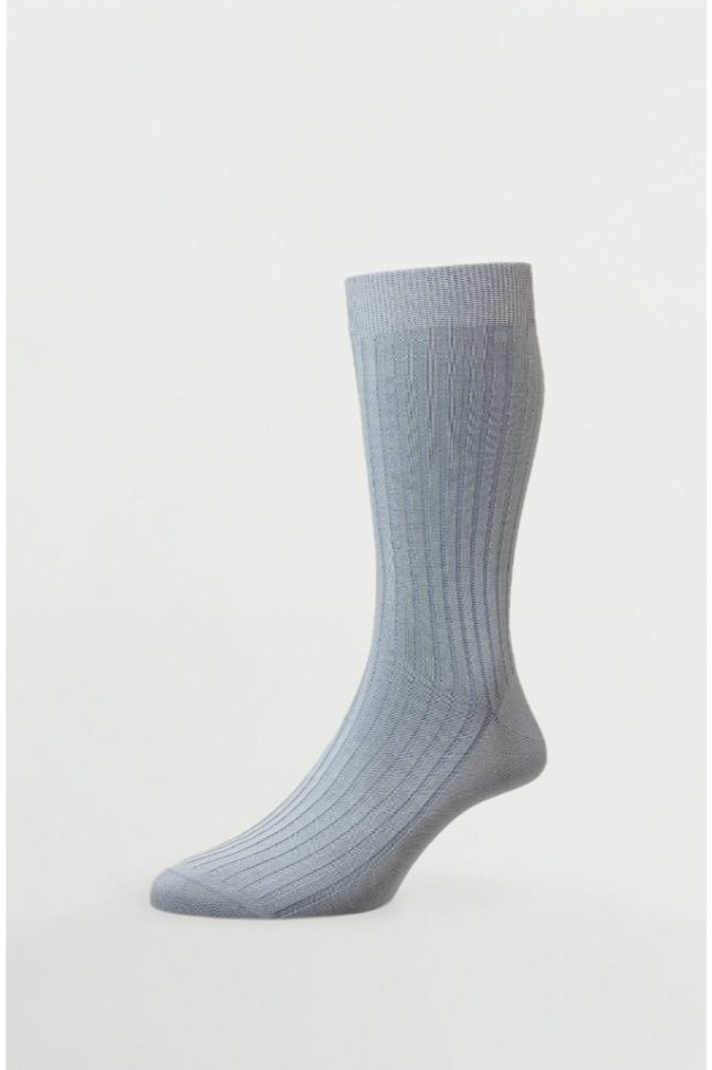 Danvers Cotton English Made Sky - Socks