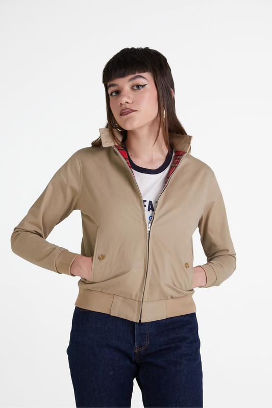 Women's Stone - Harrington jacket