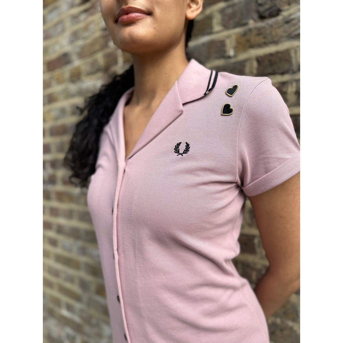 Fred Perry X Amy Winehouse - Women's SD5144 Button Through