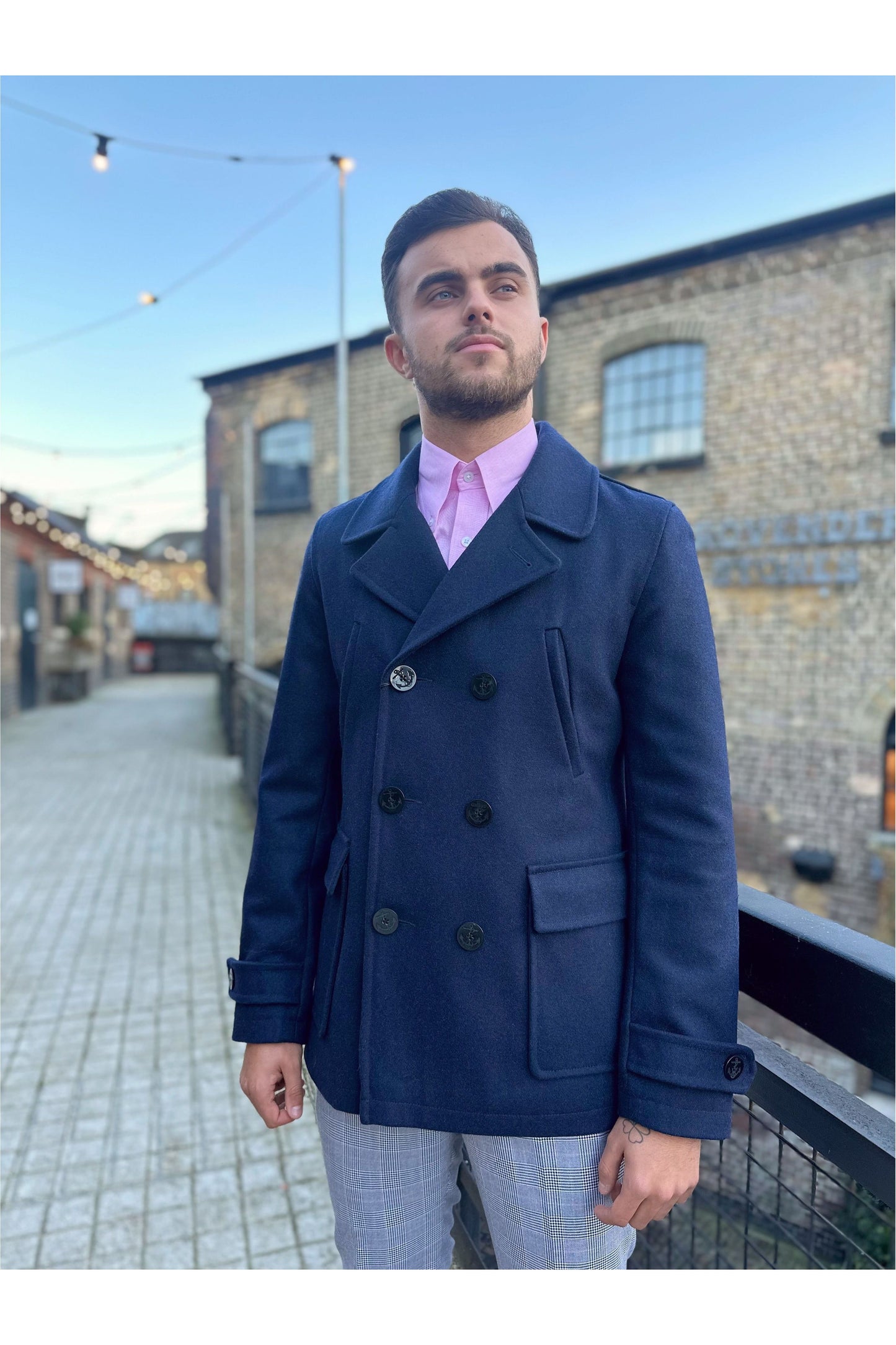 Classic Mariner Navy Peacoat - Jacket