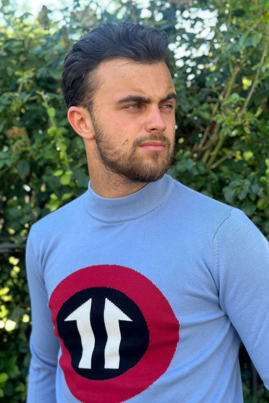 'Daltrey' Fine Gauge Knit - Turtle Neck