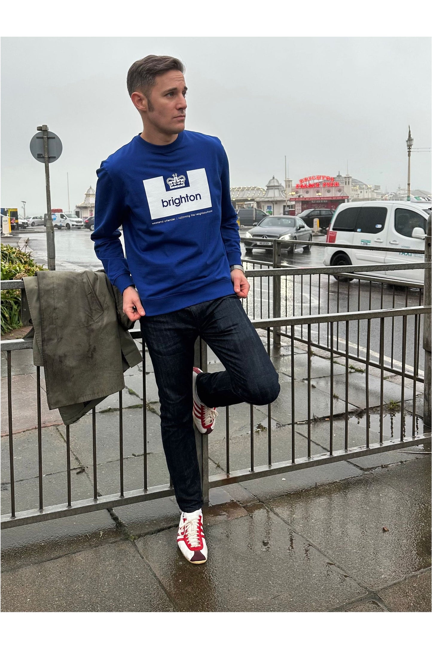 Brighton Electric Blue - Sweatshirt