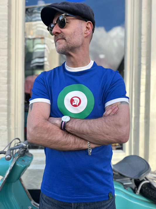 Target Cobalt Logo Ringer - T-Shirt