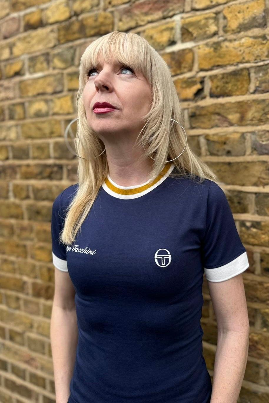 Adella Maritime Blue /Gardenia - T-Shirt