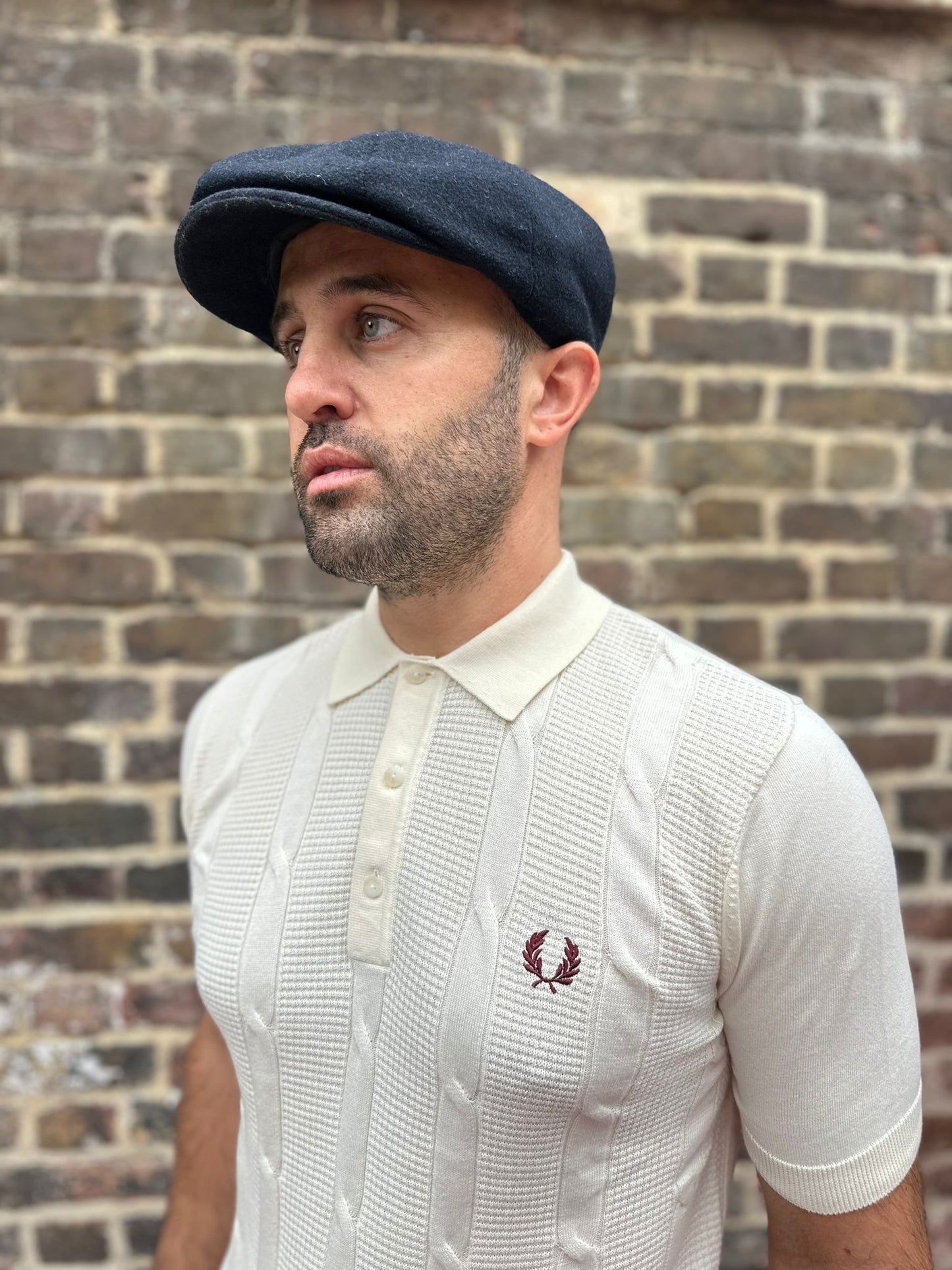 K1313 Textured Cable Knit - Polo