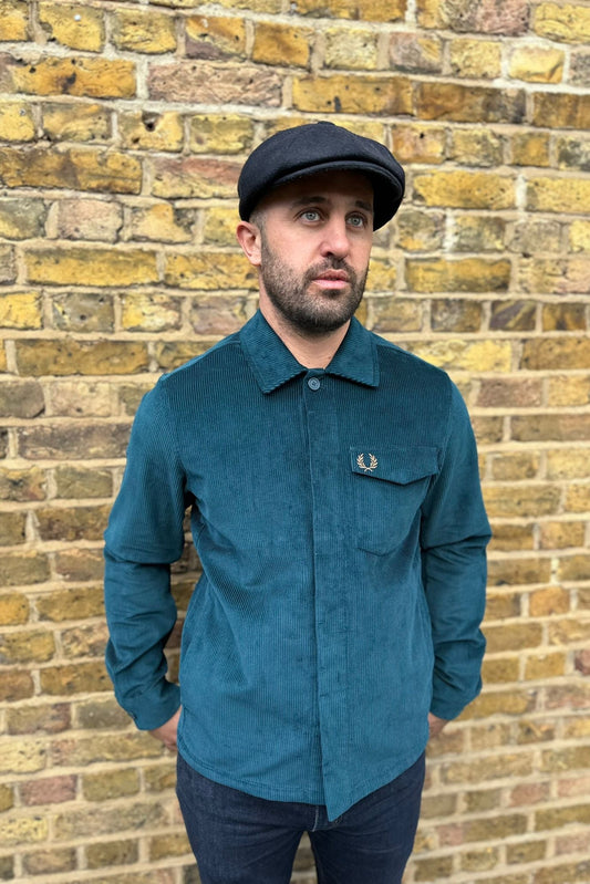 M1717 Corduroy Petrol - Overshirt