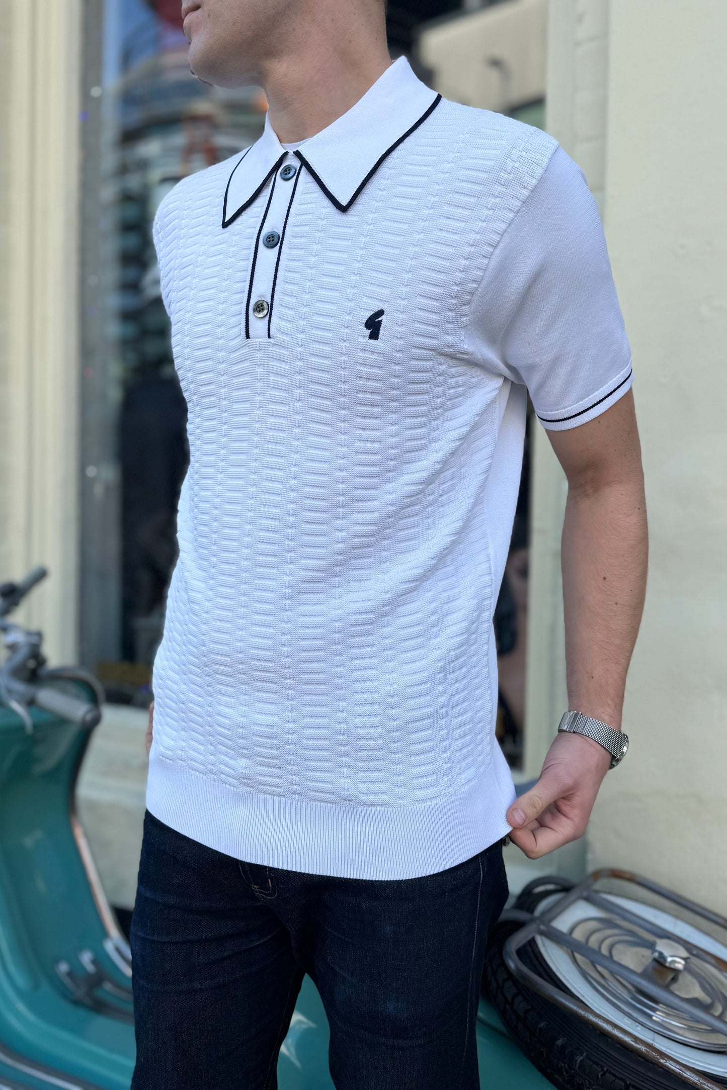 Archive Ronnie White - Polo Knit