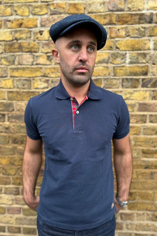 Baracuta Tartan Placket - Polo Shirt