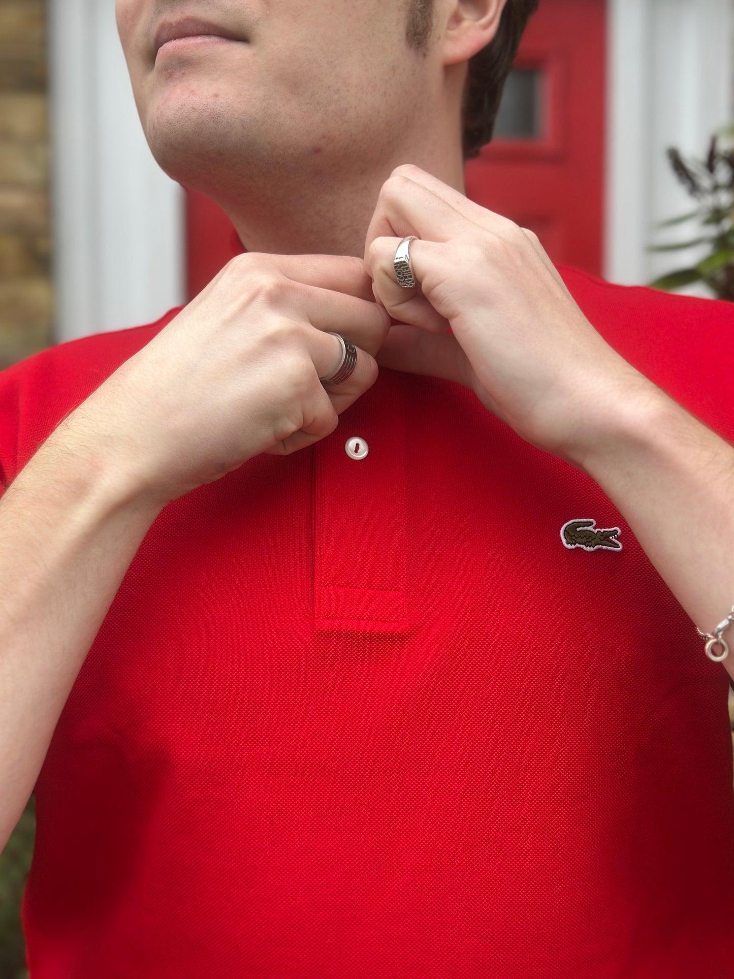 Classic Fit Original Piqué Red 240 - Polo Shirt