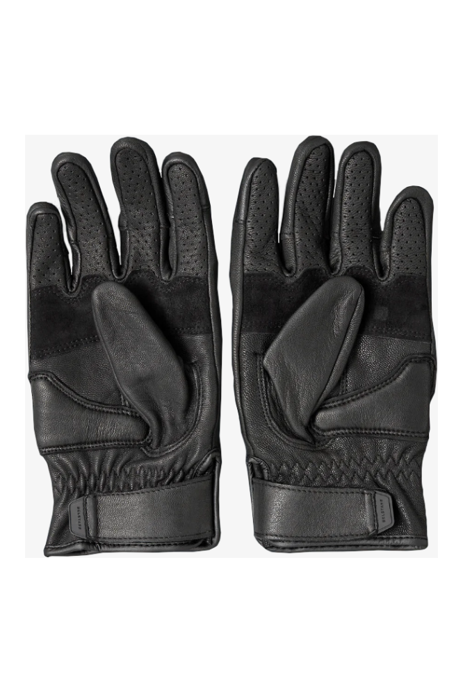 Hampstead Black Motorcycle - Leather Glove