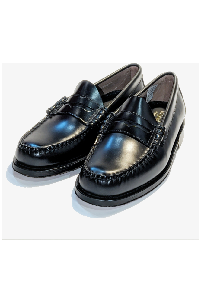 Larson Leather Black - Penny Loafer