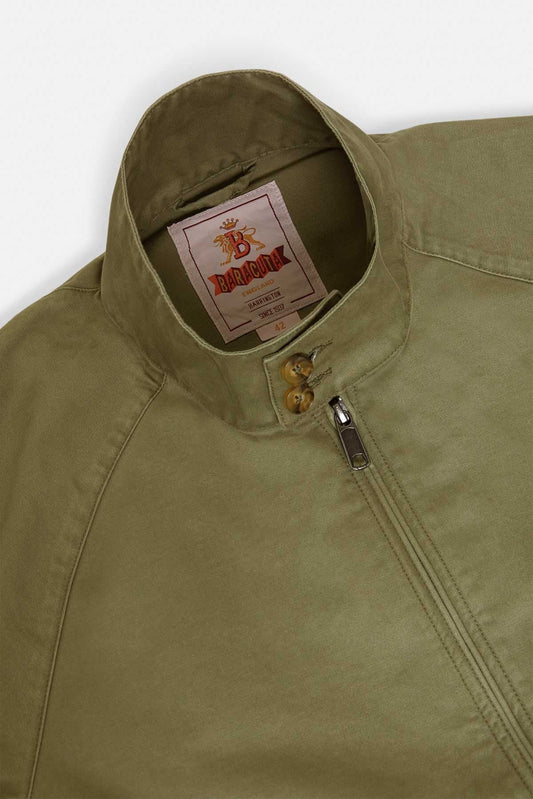 G9 Twill - Harrington Jacket Lichen Green