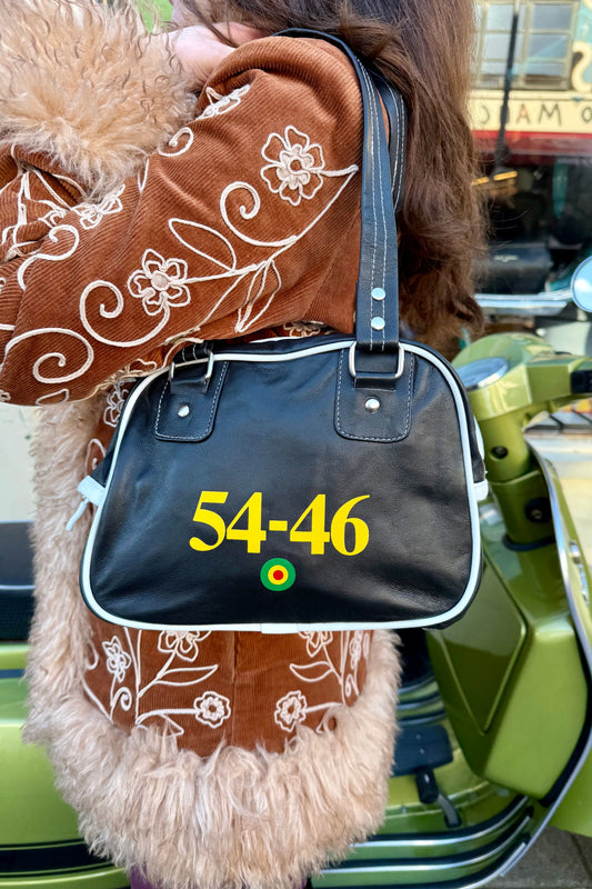 54-46 Black Leather - Bag