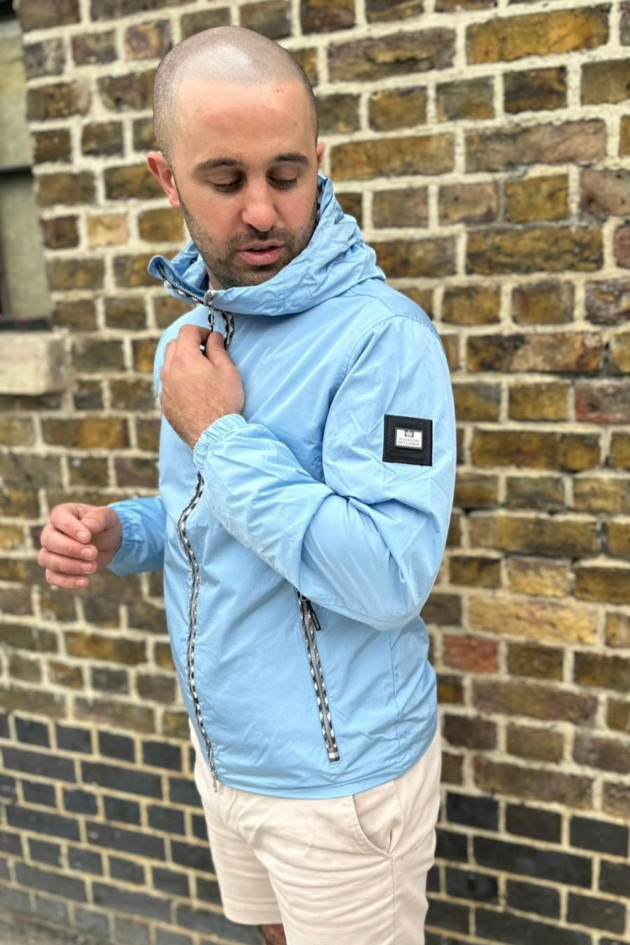 Campania Sea Marine Check Windbreaker - Jacket