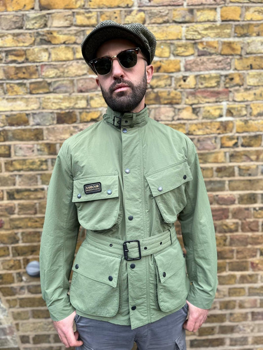 International Burnt Olive Green Showerproof - Jacket