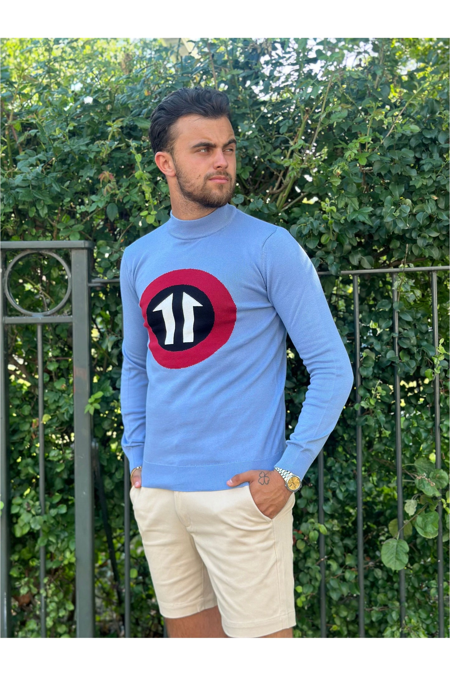 'Daltrey' Fine Gauge Knit - Turtle Neck