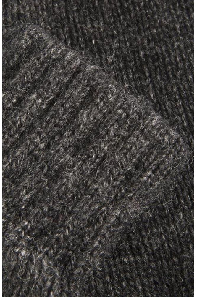 Thinsulate-Lined Charcoal Knitted - Gloves