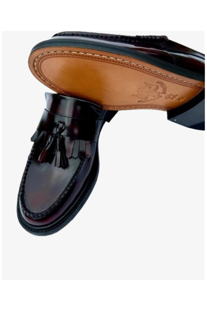 Rude Boy Oxblood - Tassel Loafer