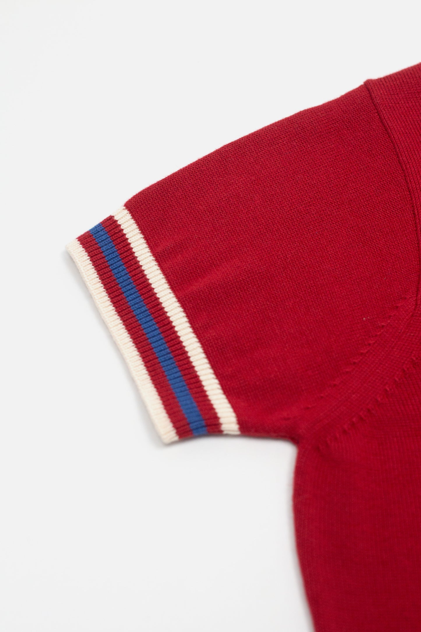 Dorval Cherry Knitted - Mock Turtle Neck