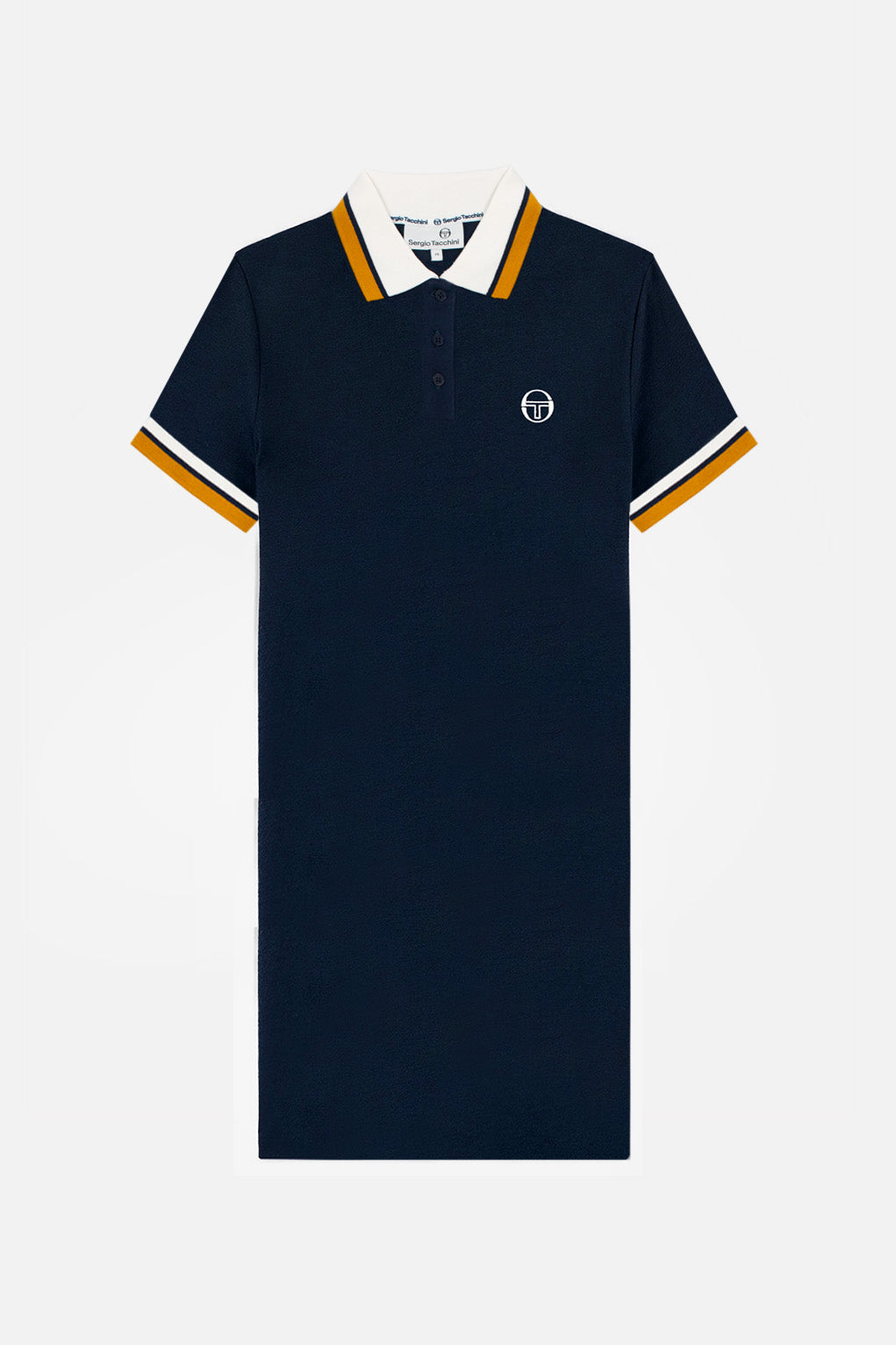 Gianna Maritime Blue / Gardenia - Polo Dress