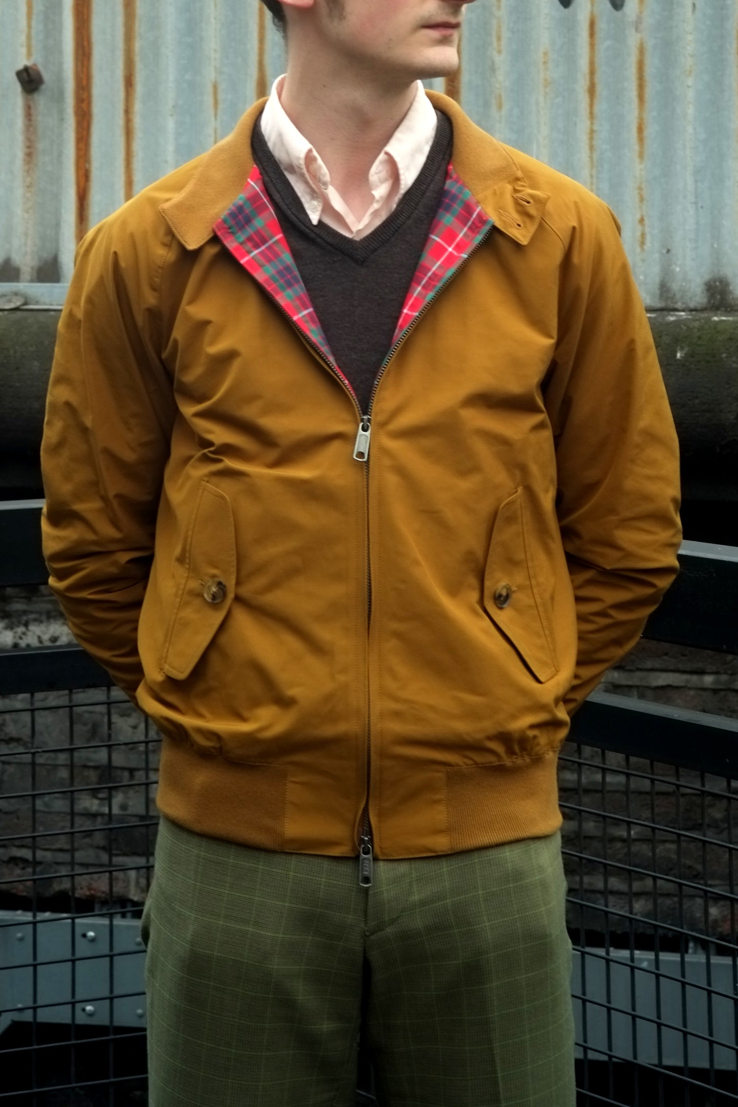 G9 Modern Classic Tobacco - Harrington Jacket