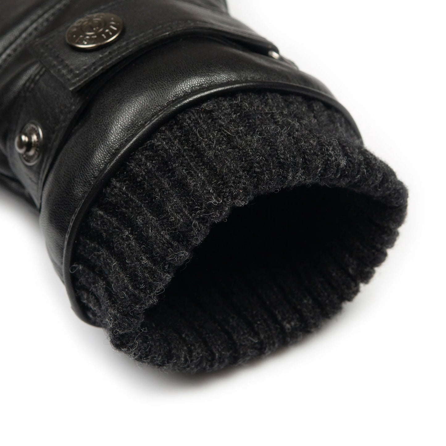 Dents - Leather Glove Black - Water resistant