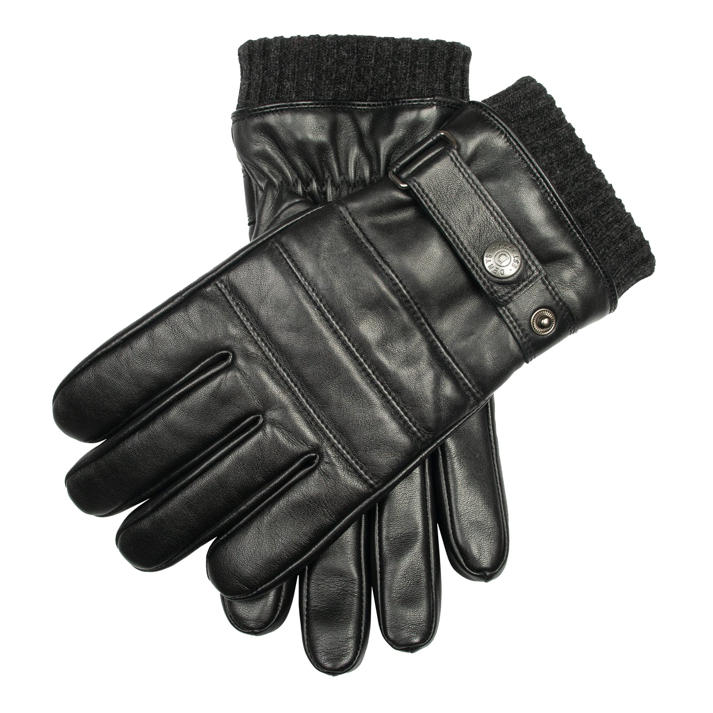 Dents - Leather Glove Black - Water resistant