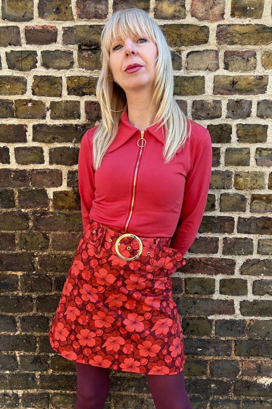 Jagger Dagger Collar Rose - Shirt