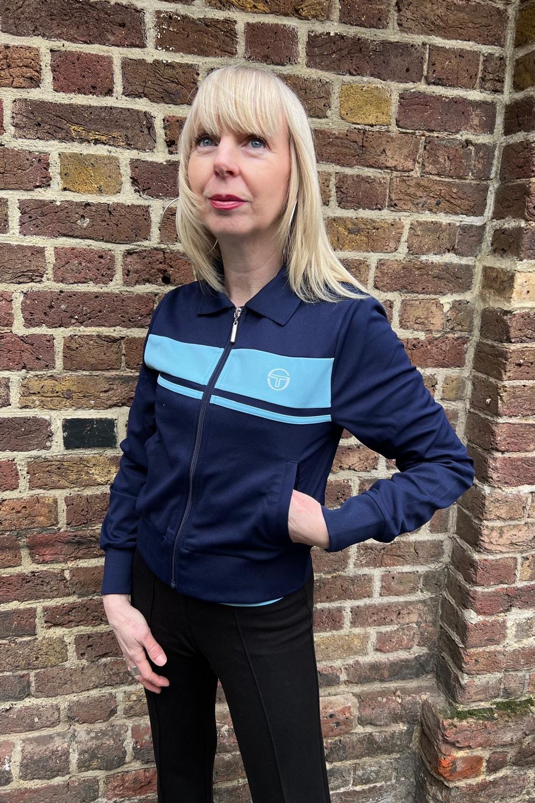 Miss Masters Maritime Blue/Sea Spray - Track Top