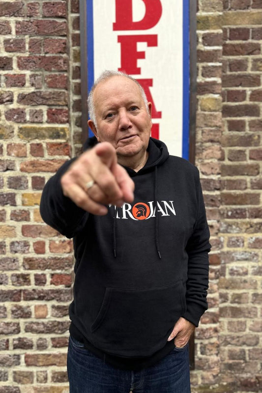 Trojan Records Embroidered Logo - Hooded Sweatshirt